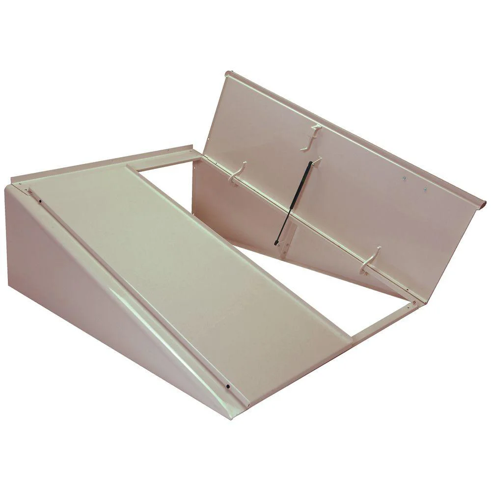 Angular- bulkhead white cellar door